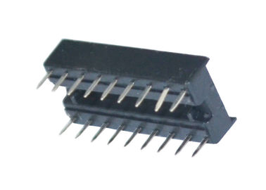 Medical Equipment 18 Pin IC Socket Brass Contact Environmental Protection