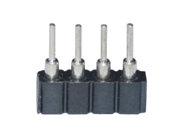 1x4 Pin Round Female Pin Header Plastic Board To Board Pin Header 1.27mm