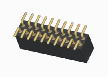 High Temperature Round Female Pin Header Connector 1.27mm Pitch Dual Row