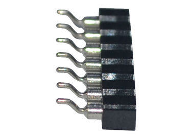 SMT Type Round Female Pin Header Connector Single Row 2.54mm Pitch Horizontal