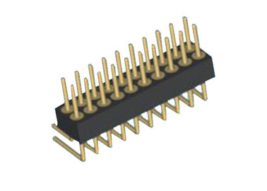 Round Female Pin Header Right Angle