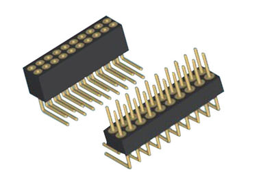 Round Female Pin Header Right Angle