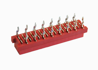 PBT Red Insulation Displacement Connector 16 Pin Female Header 2.54mm Pitch
