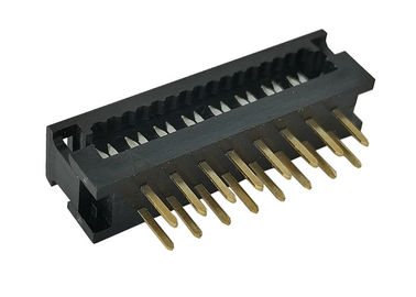 2.54mm 16 Pin IDC Connector Male Header UL 94V 0 60V AC / DC Operating Voltage