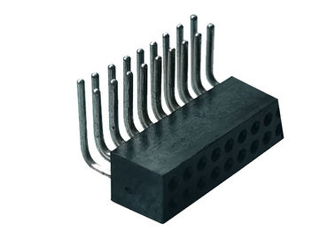 1.27mm Double Row Female Header Right Angle PCB Board Connector 20 Pin