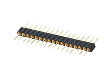 17 Pin Single Row Female Header 180 Degree Type Environmental Protection