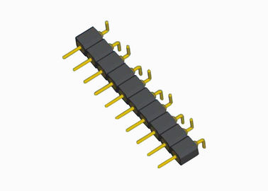 2.54mm Round Female Pin Header Single Row Male And Female Headers SMT Type