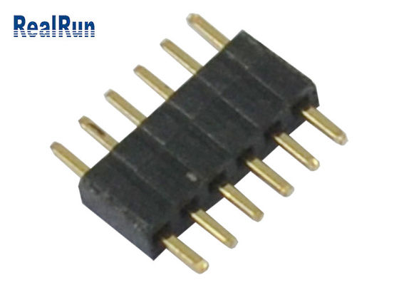 6 Position 1.0mm Pitch 1*6 Pin 0.75A Pin Header Connector