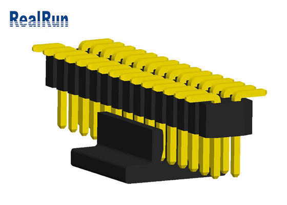 SMT 0.75A 1.0mm Pitch PA6T UL94V-0 Dual Row Pin Header