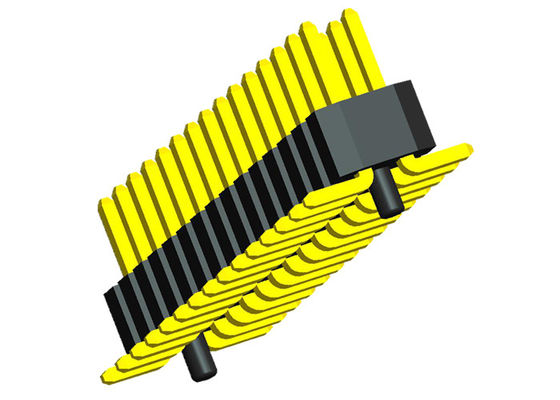 1.0mm Pitch Dual Row SMT Pin Header 0.75A With Location Post