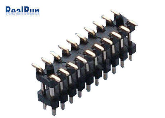 SMD 100P 20 Poles 1.0*1.5mm Dual Row Header Connector 0.75A