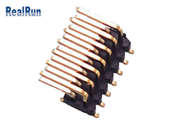 90 Degree 14P UL94V-0 Surface Mount Header Connector 1A