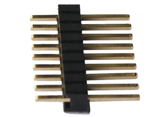 DIP Straight 20m ohm 1.27mm Pitch Male Header Connector 10 Pin