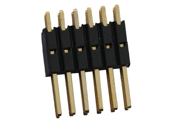 PA9T Insulator Dual Row 1.27mm Hight Pin Header Connector