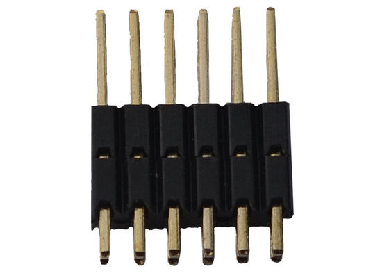PA9T Insulator Dual Row 1.27mm Hight Pin Header Connector
