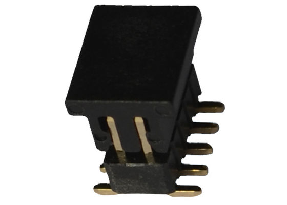 PCB Connector 1.27mm Pitch 1A PA6T Surface Mount Pin Header