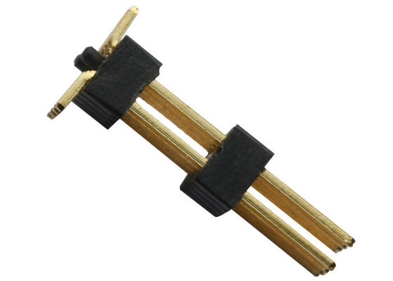 UL 94V-0 Pin Header Connector 1.27mm Pitch With Location Peg