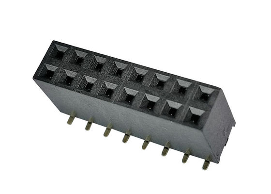 PA9T Dual Row 2.54mm Pitch 8.5mm Height SMT Female Header