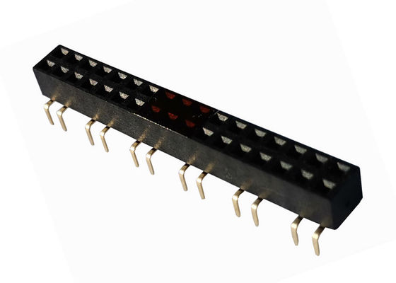 2.54mm Female 2×12P Dual Row Female Header 3A