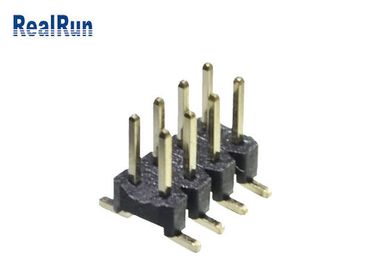 Black 2.0mm Pitch PA6T 12 Pin Pcb Connector Dual Row