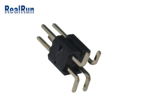 Black 2.0mm Pitch PA6T 12 Pin Pcb Connector Dual Row