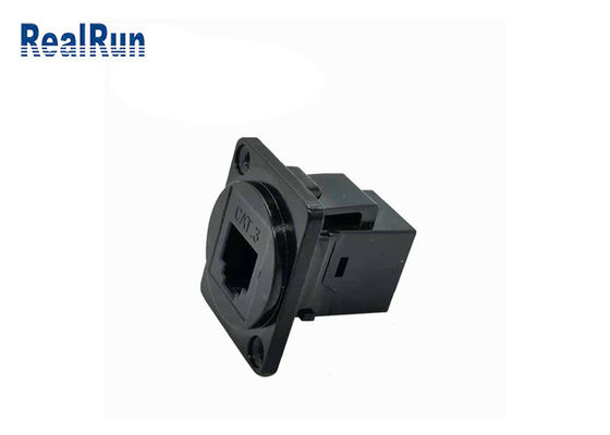 6P4C Straight Through RJ11 Modular Connector CAT3 Socket Female