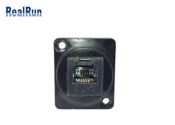 6P4C Straight Through RJ11 Modular Connector CAT3 Socket Female
