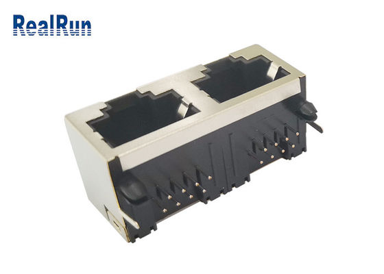 RJ45 Right 8P8C PCB Mount Modular Jack Metal Shielded Modular Jack