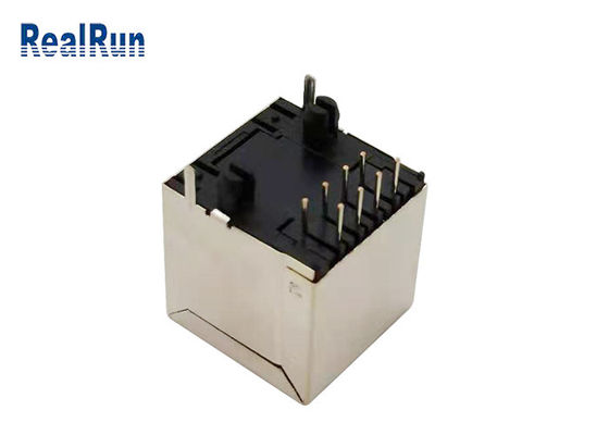 Phosphor Bronze PA46 Modular RJ45 Connector Single Port 125VAC