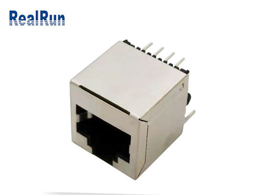 Phosphor Bronze PA46 Modular RJ45 Connector Single Port 125VAC