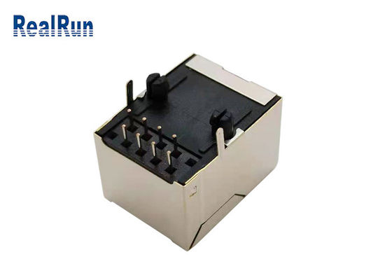 PBT UL94V-0 10p8c RJ45 Network Socket 125V Without LED Socket