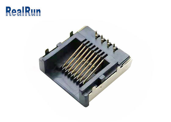 Metal Shielded Modular Plug LCP Rj45 PCB Connector RJ45-SP-37