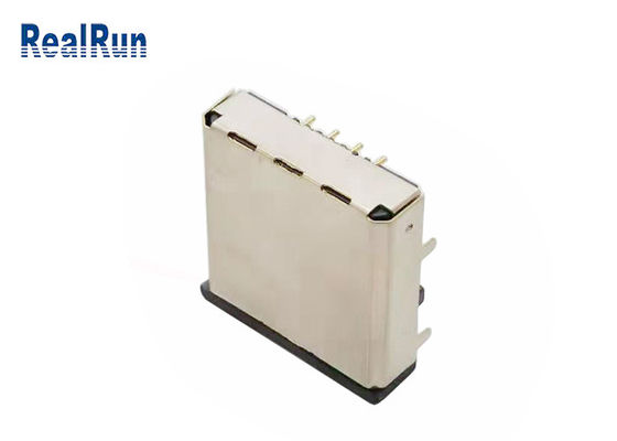 Metal Shielded Modular Plug LCP Rj45 PCB Connector RJ45-SP-37