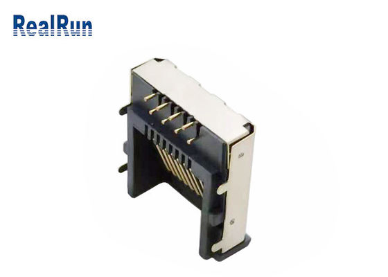 Metal Shielded Modular Plug LCP Rj45 PCB Connector RJ45-SP-37