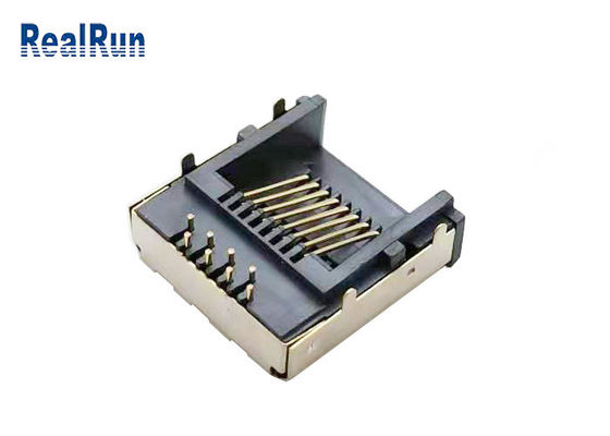 Metal Shielded Modular Plug LCP Rj45 PCB Connector RJ45-SP-37