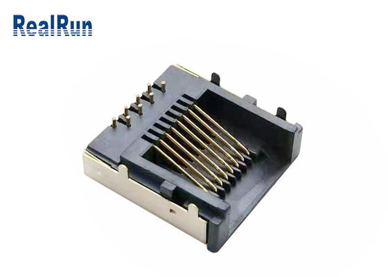 Metal Shielded Modular Plug LCP Rj45 PCB Connector RJ45-SP-37