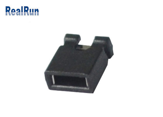 PBT 2.54mm Pitch Mini Jumper Connector 1-10 Poles Bottom Open 3.0AMP