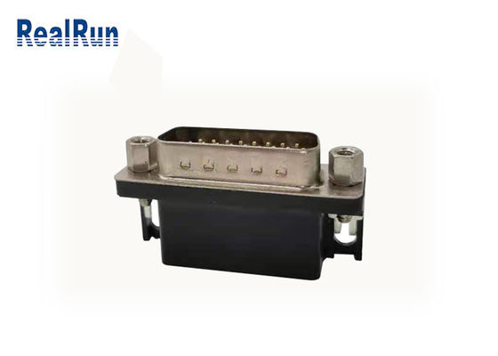 Tin Plating HDR 26 Pin D Type Connector R/A 3 Row VGA PCB Connector