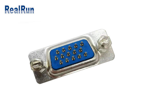 HDP 15 Pin PBT Male Header D SUB Connector UL94V-0 Solder