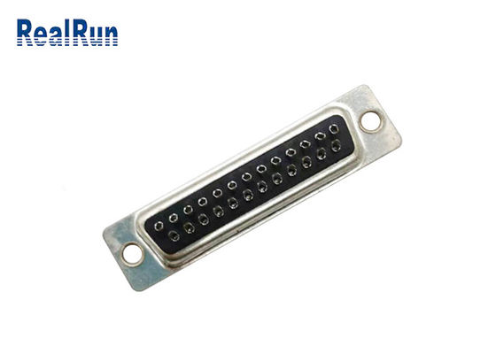 DB 25 Solder D Type VGA Cable Connector PCB Surface Mount PBT