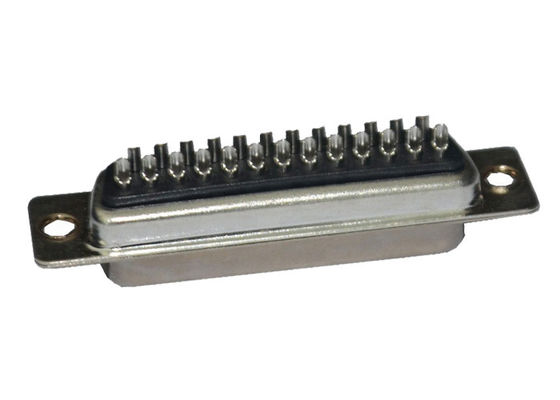 DB 25 Solder D Type VGA Cable Connector PCB Surface Mount PBT