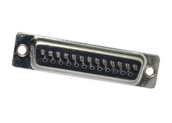 DB 25 Solder D Type VGA Cable Connector PCB Surface Mount PBT