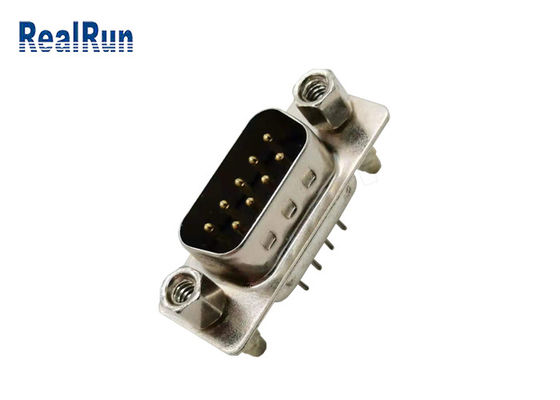 DP Male 1A 9 Pin ISO9001 D Sub Connector PBT 180 Degree Vga