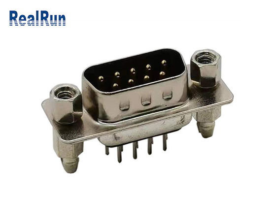 DP Male 1A 9 Pin ISO9001 D Sub Connector PBT 180 Degree Vga