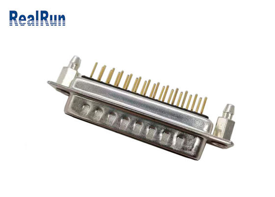 UL94V-0 500VAC D Sub Connector DP 25 Pin VGA  Dual Row DIP