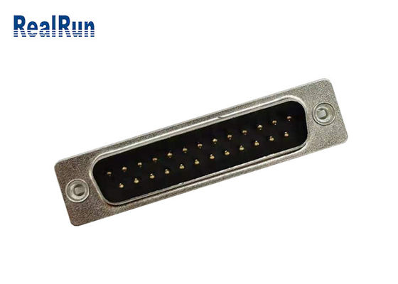 UL94V-0 500VAC D Sub Connector DP 25 Pin VGA  Dual Row DIP