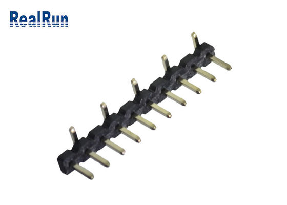 PA6T Vertical SMT SMD Pin Header Connector 2.0mm Single Row PA6T
