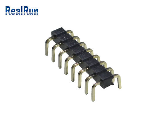 UL94V-0 PBT 2.0mm Pin Header Connector 20P U Brass Terminal
