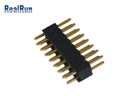 Dual Row PA6T 3.0A DIP Pin Header Connector 2.54mm Pitch