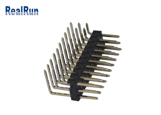 PBT 2.54mm Surface Mount Male Connector Three Row Pin Header